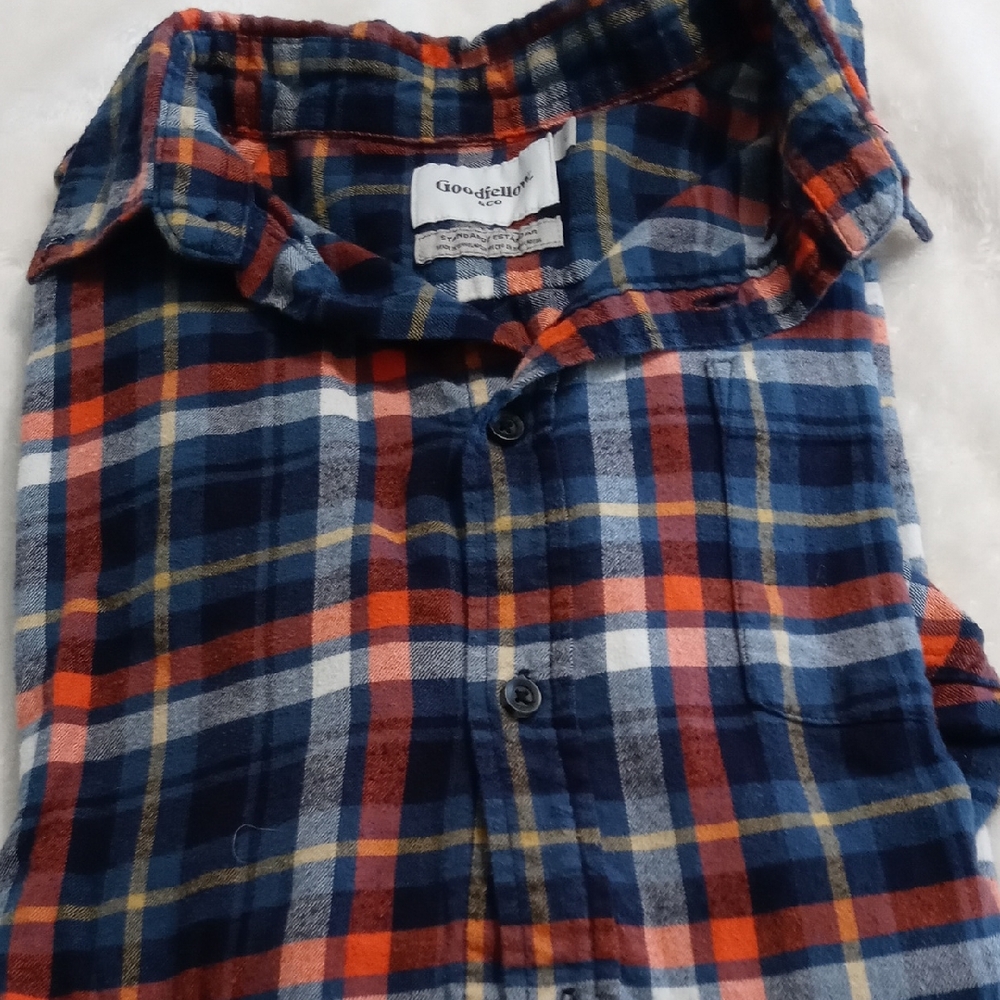 Goodfellow & Co Multicolor Plaid Shirt